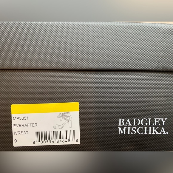 Badgley Mischka Everafter Embellished Block Heel - Picture 2 of 7